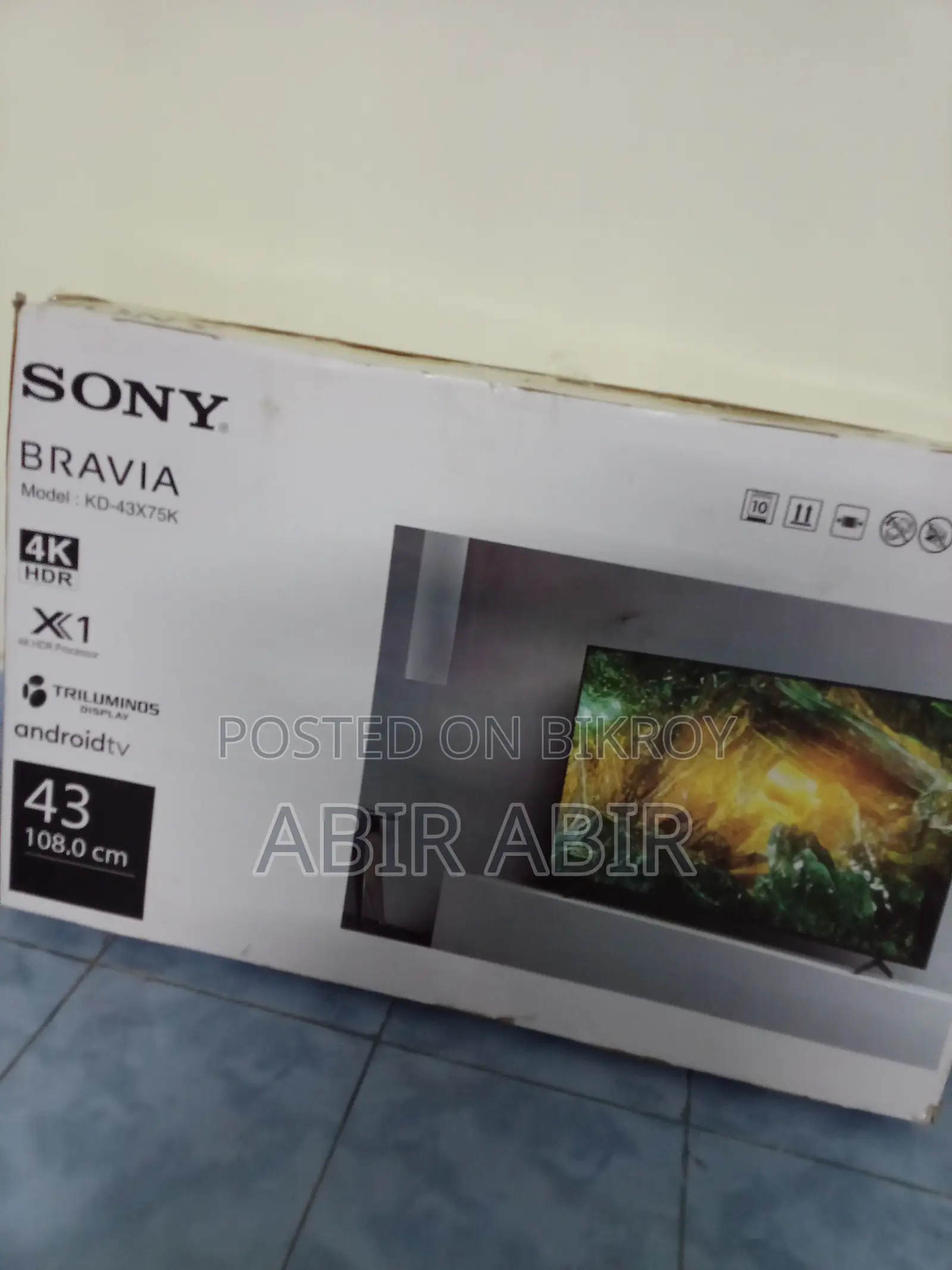 Sony Bravia KD-43X75K and Blackberry Gas Stove Combo