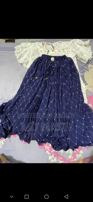 New dress for baby girl, bought 2 days ago for Eid.