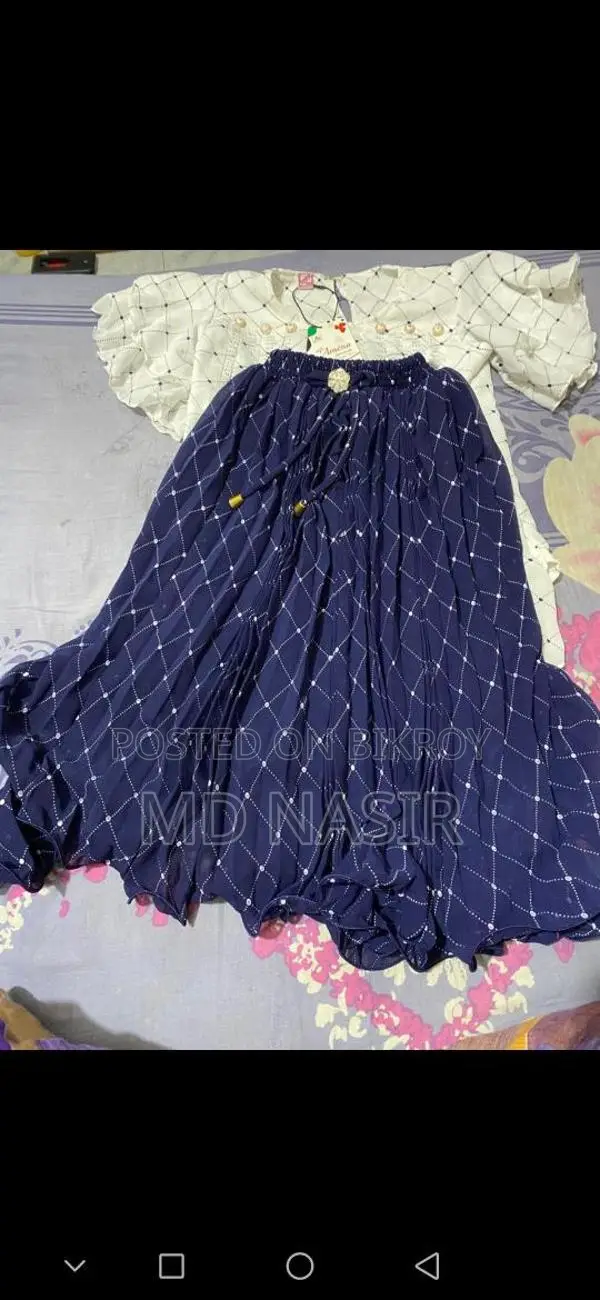 New dress for baby girl, bought 2 days ago for Eid.