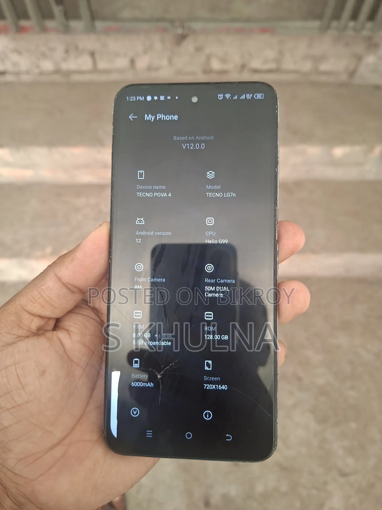 Tecno pova 4 (Used)