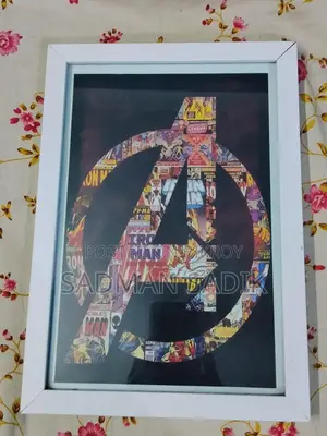 Marvel Avengers Comic Book Art Wall Frame for Sale
