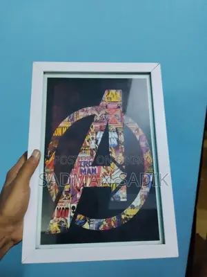 Marvel Avengers Comic Book Art Wall Frame for Sale