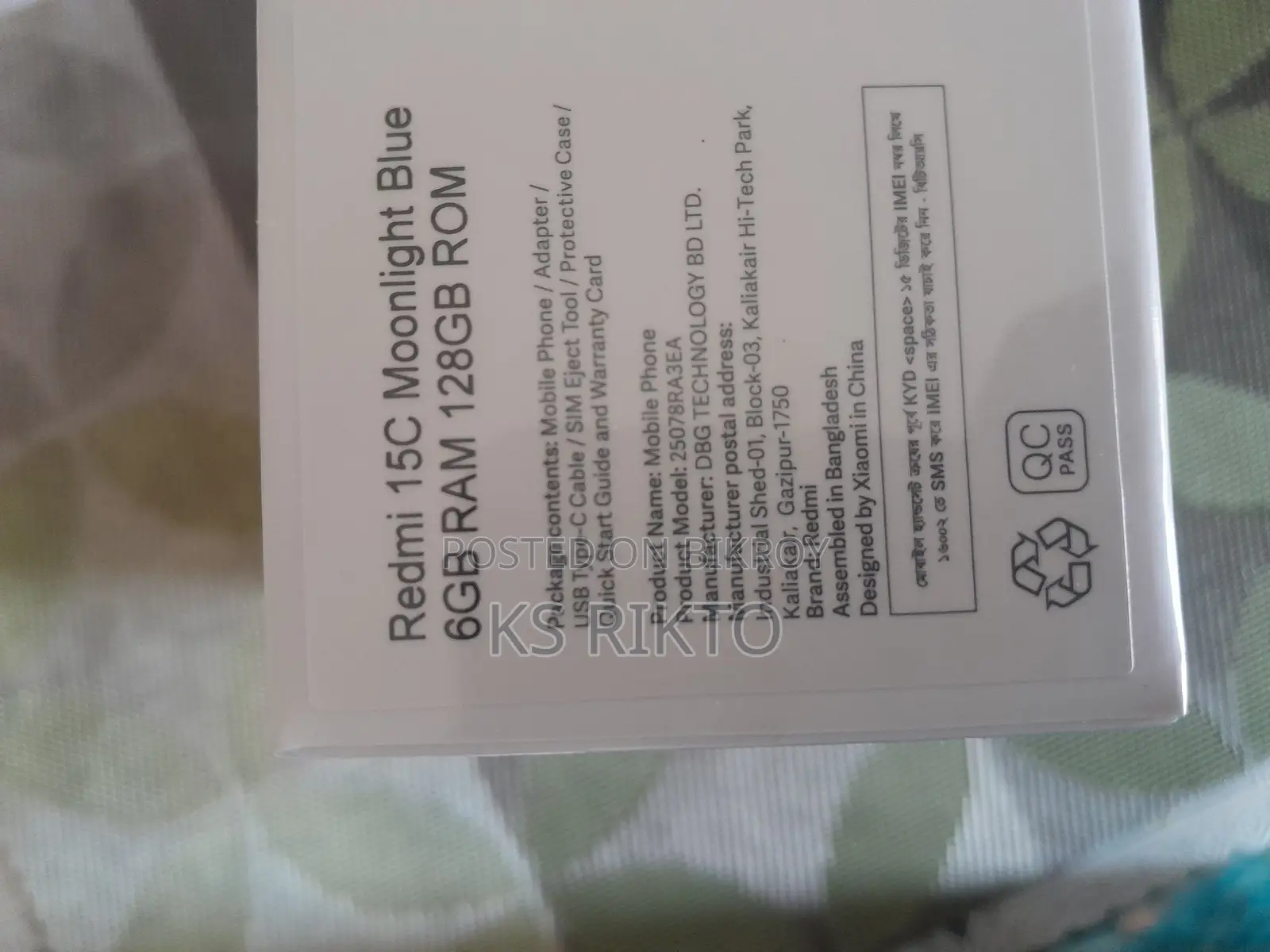Xiaomi Redmi 15C (Brand New)