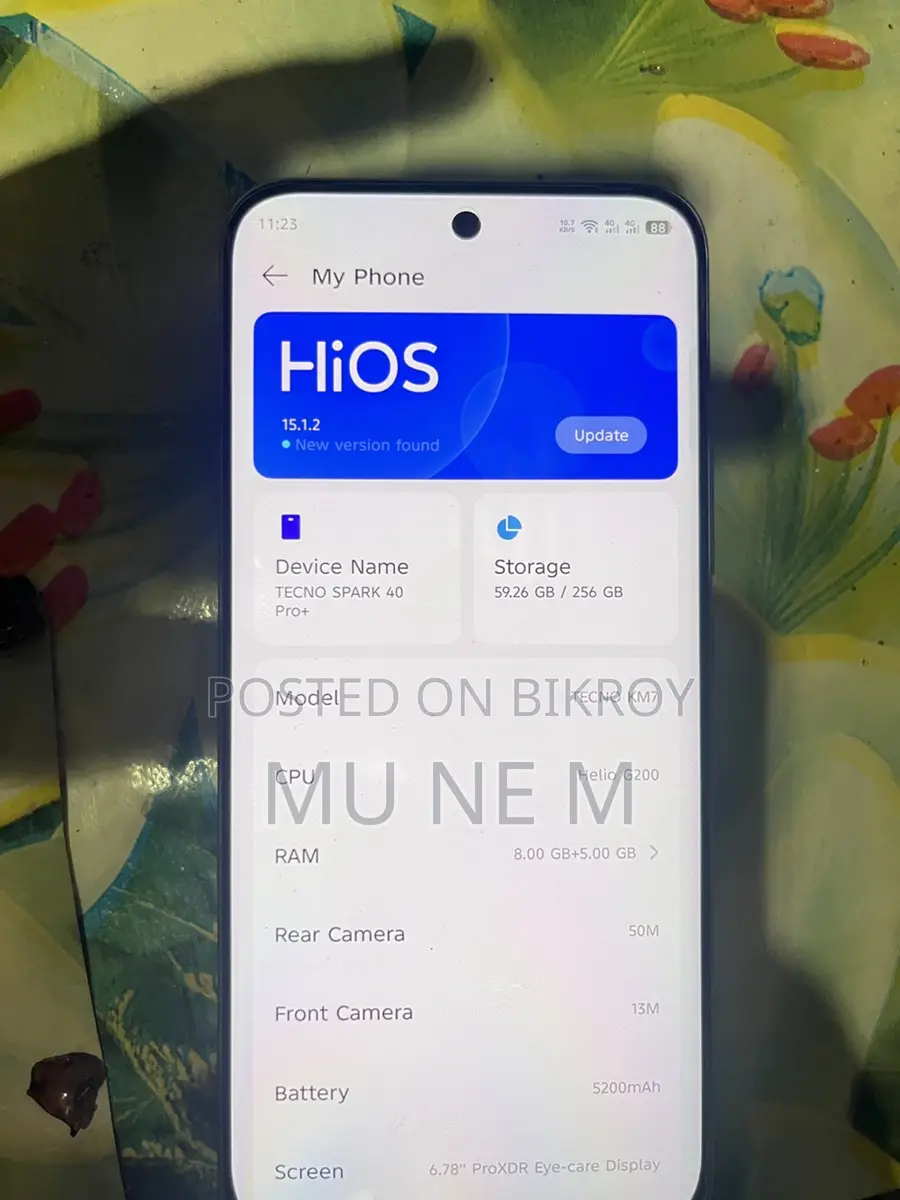 Tecno SPARK 40 PRO+ (Used)