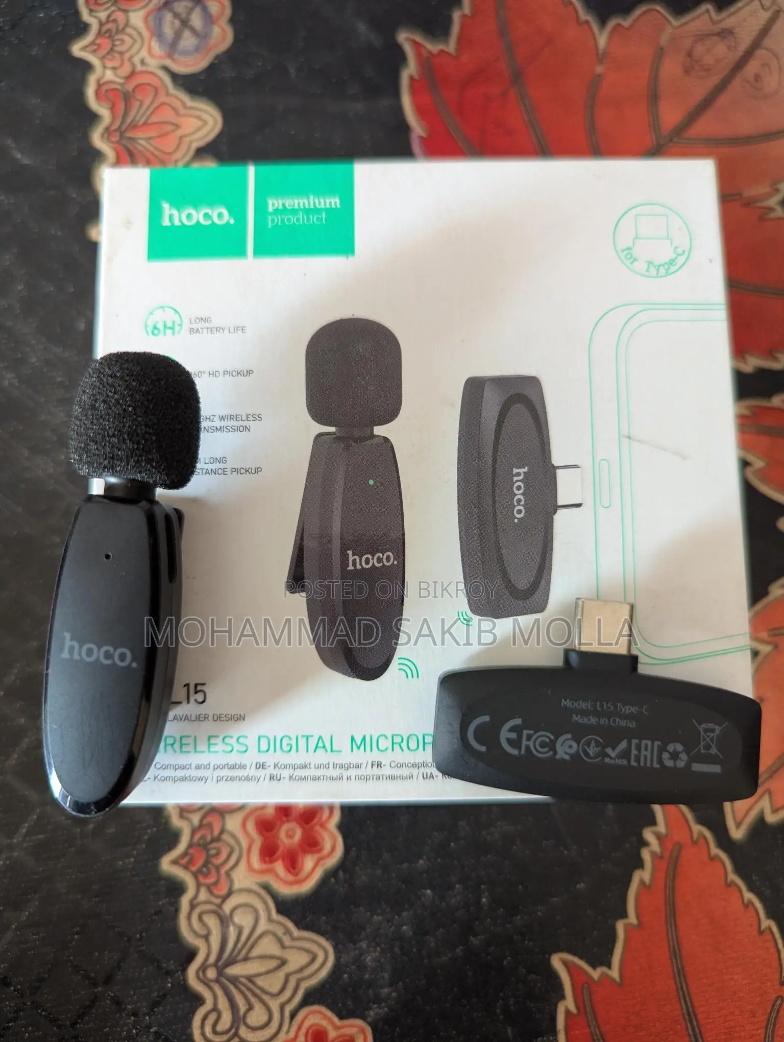 Hoco Wireless Microphone
