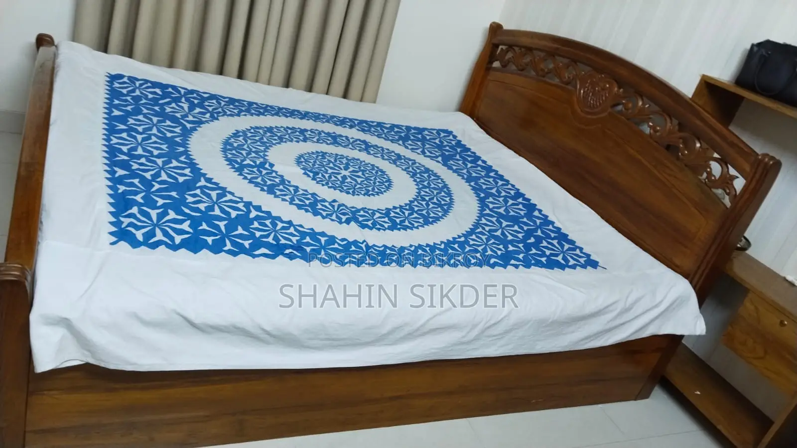 সেগুন কাঠের খাট