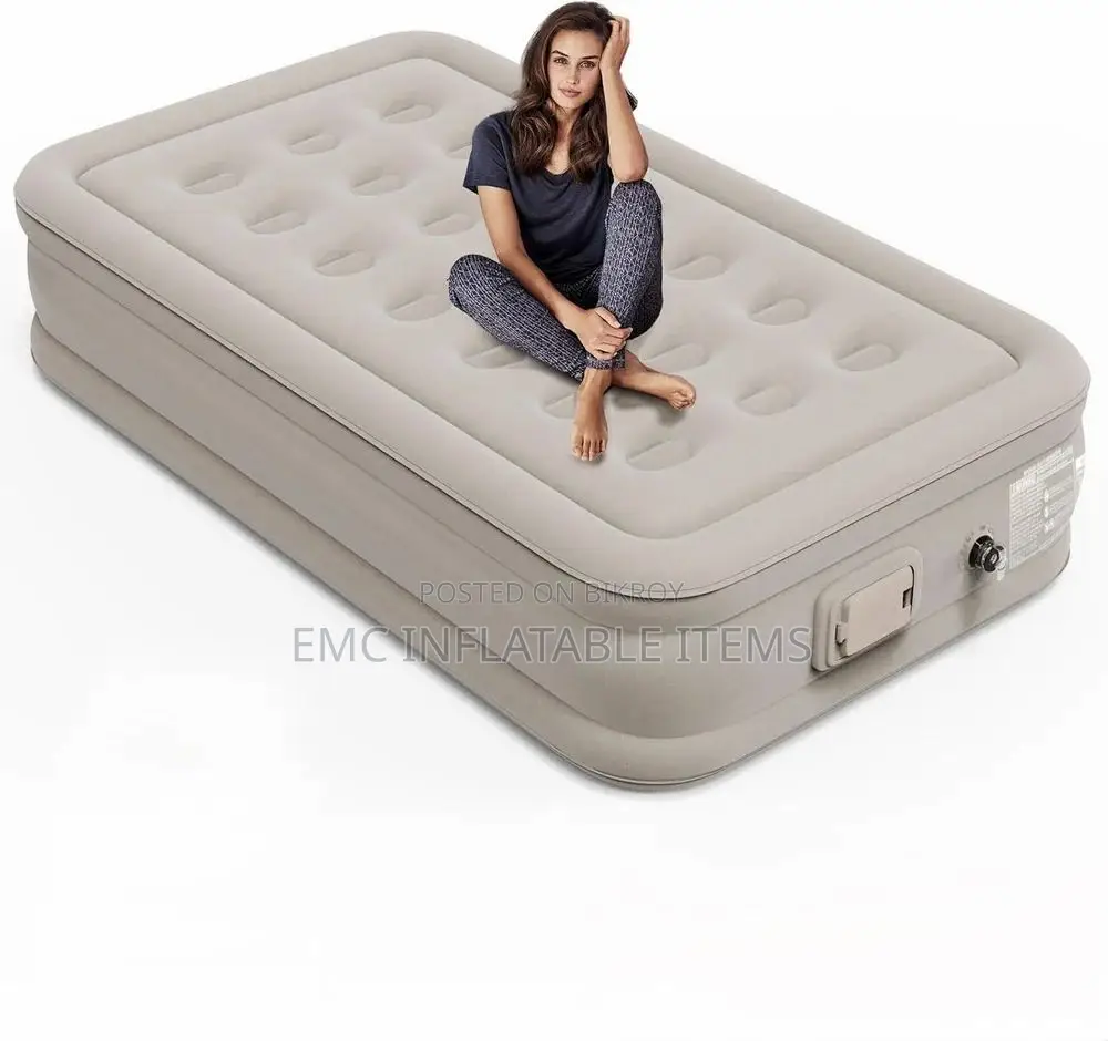 Inflatable Air Mattress Bed Built-in Ac Pump