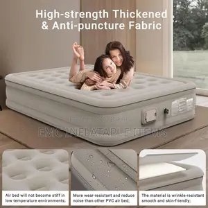Inflatable Air Mattress Bed Built-in Ac Pump