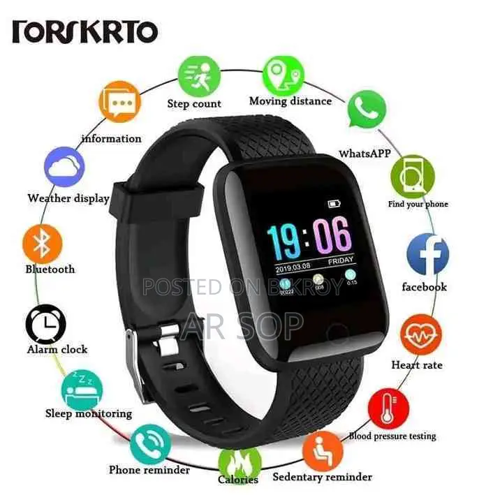 New D166 Plus Smart Watch
