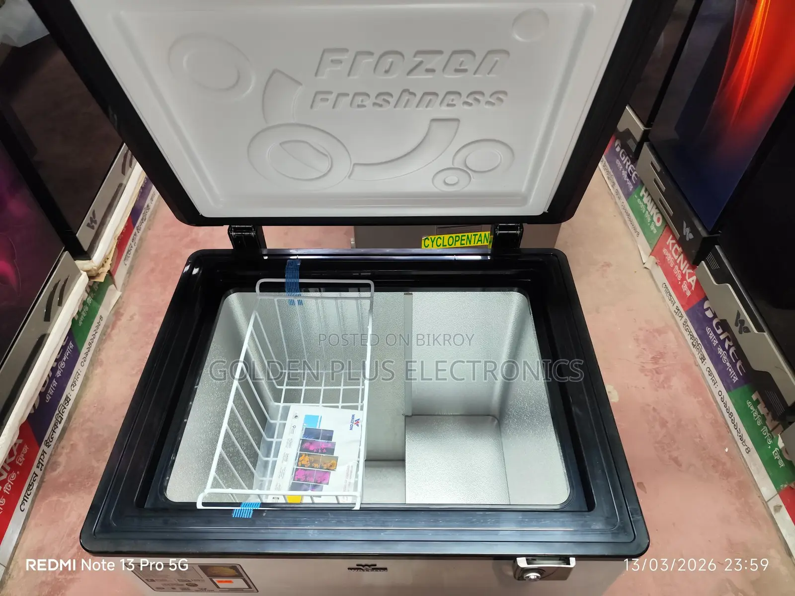 Huge discount on 4 models of Walton Deep Freezers