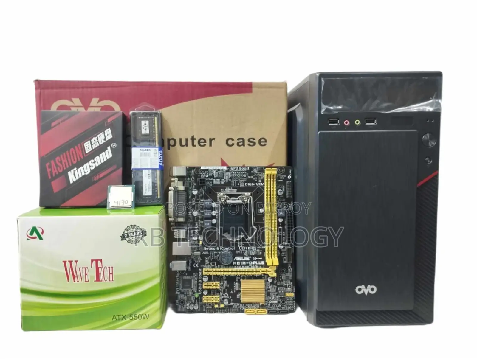Core i3 PC 4th Gen 8GB & 128GB SSD with 3-Year Warranty