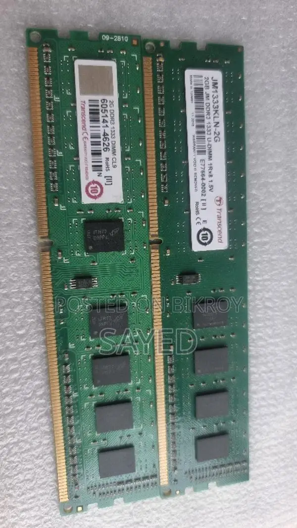 Transcend 2GB+2GB DDR3 1333