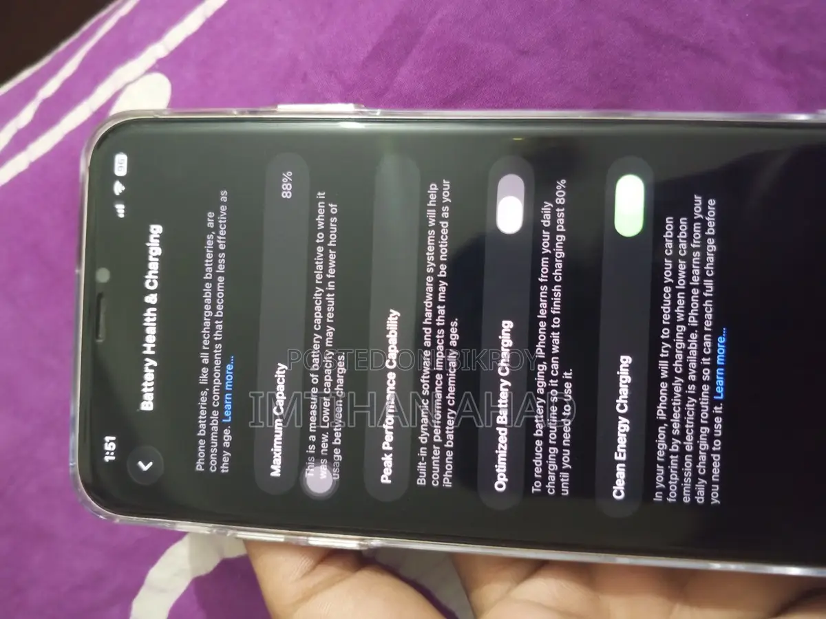 অ্যাপল আইফোন ১১ প্রো ম্যাক্স . (ব্যবহৃত)