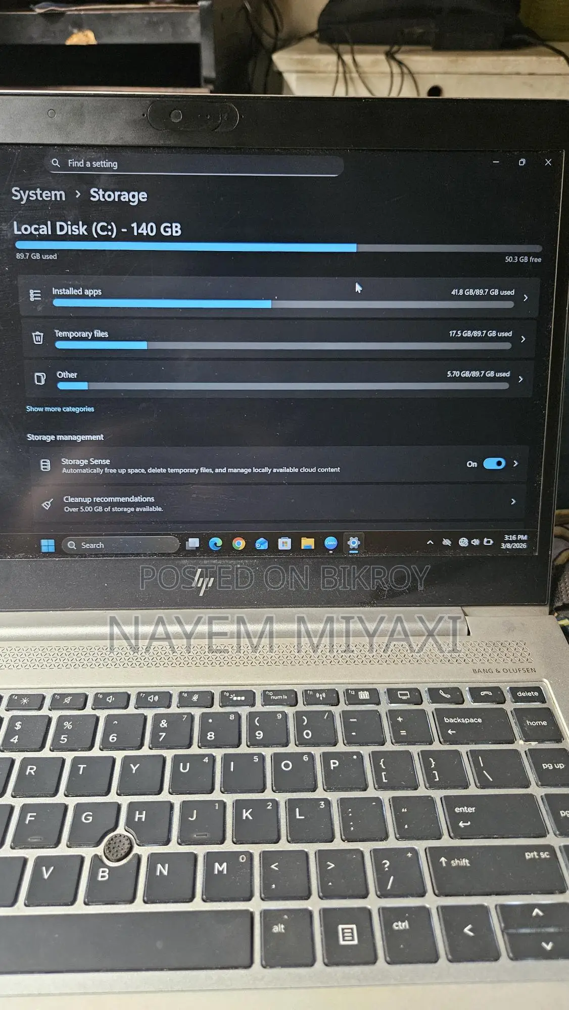 Hp Elitebook 840 G6 Core I5 8th Gen | 8gb Ram 256gb Ssd