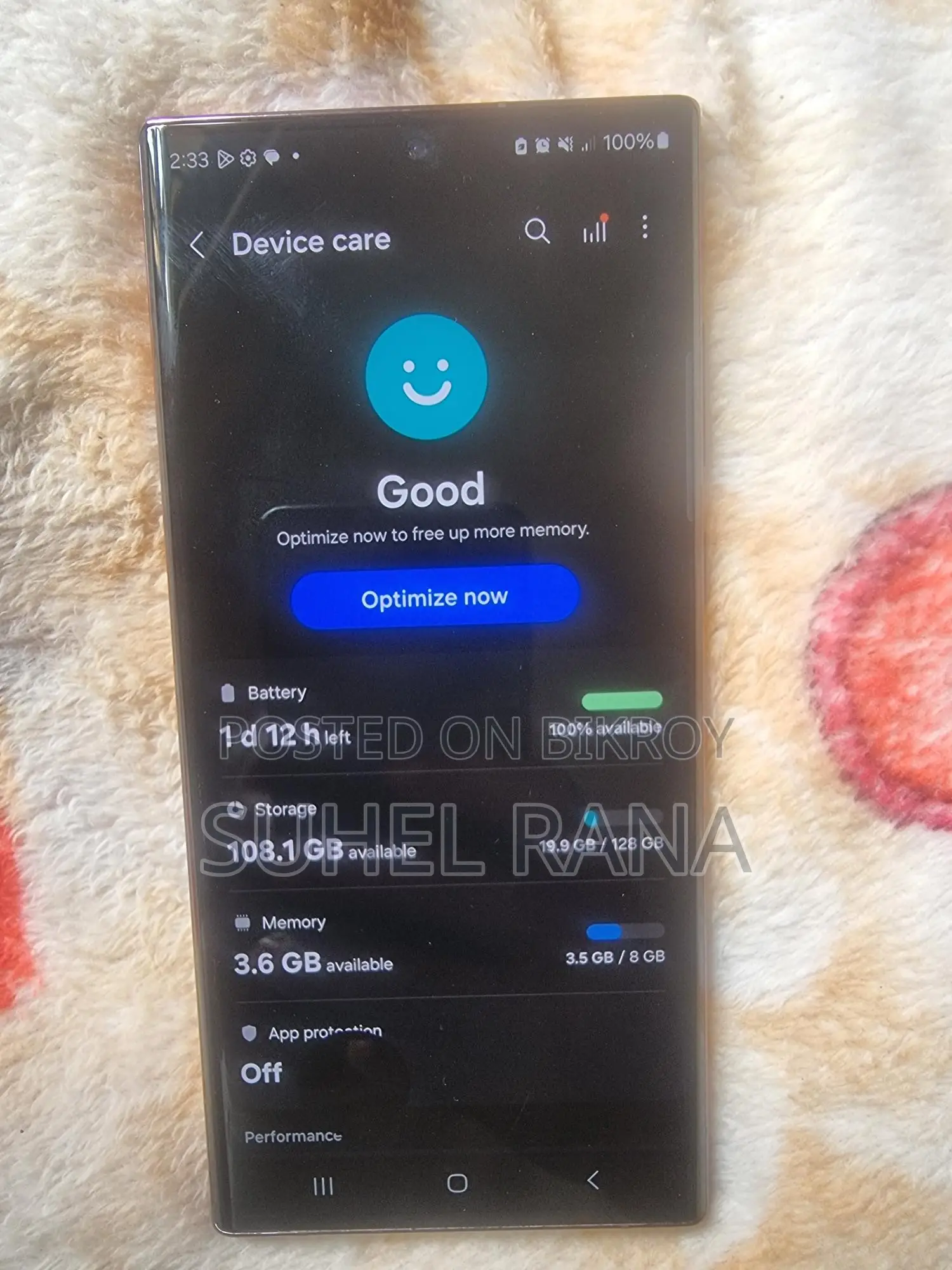 Samsung Galaxy S22 Ultra (Used)