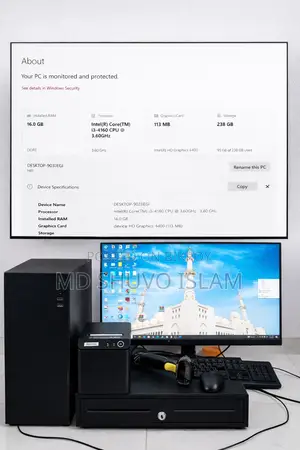 Complete POS PC + Monitor + Printer, etc.