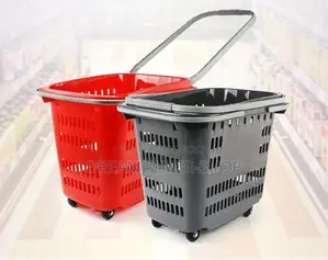 Plastic Trolley & Handy Basket