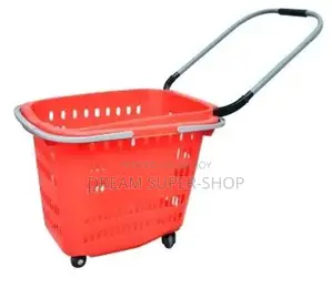 Plastic Trolley & Handy Basket