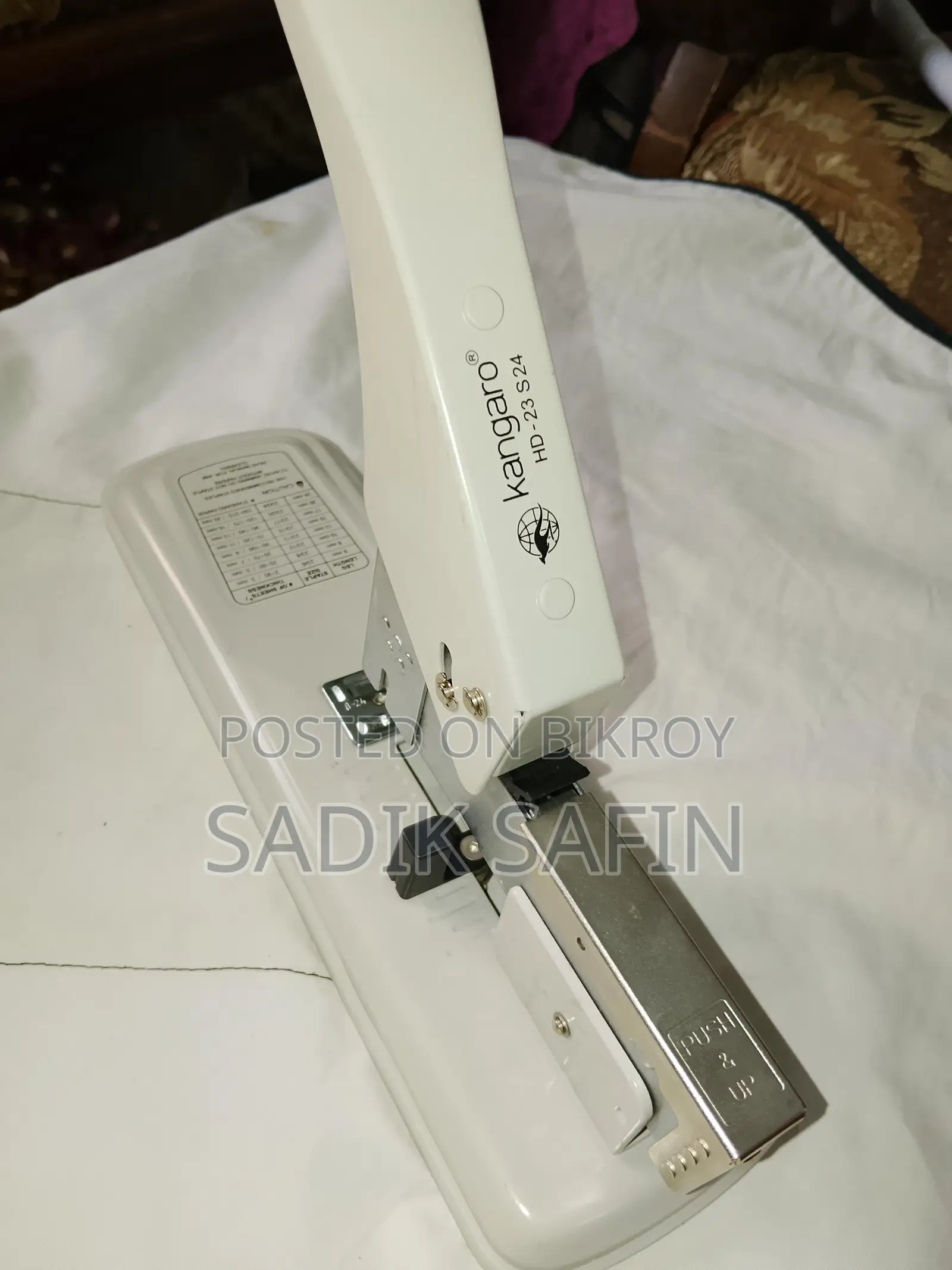 Kangaroo HD-23 S 24 Heavy Duty Stapler 99% New