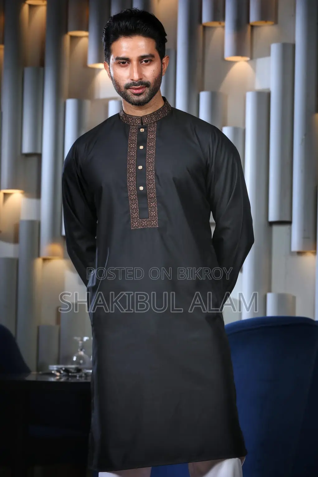 Luxury Italian Cotton Punjabi