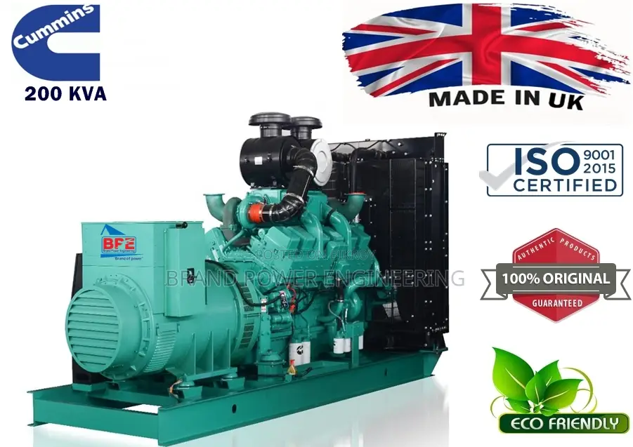 200kVA Cummins Diesel Generator | Brand New