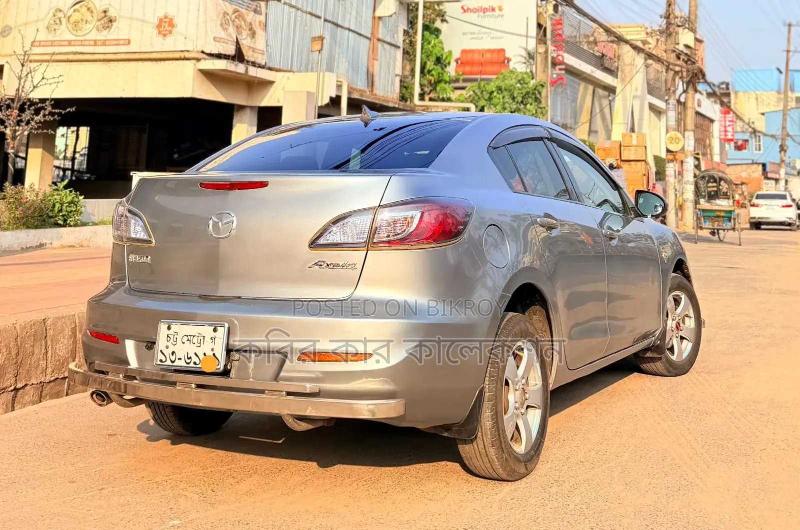 Mazda Axela gray 2012