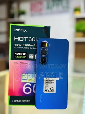 Infinix Hot 60i 6/128 GB Fullbox (Used)