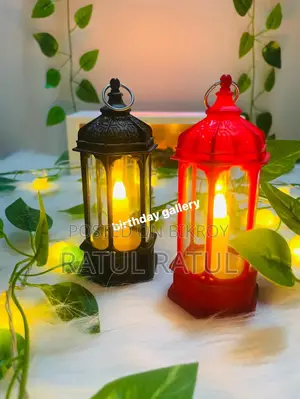 রমজানে ছোট আলোয় সাজানো মায়াবী এক সন্ধ্যা।
