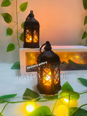 রমজানে ছোট আলোয় সাজানো মায়াবী এক সন্ধ্যা।