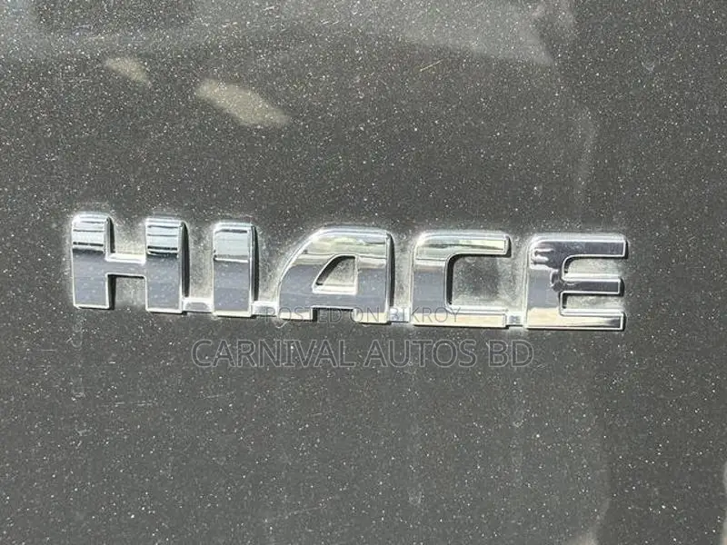 Toyota Hiace SUPER GL DARK PRIME 2020