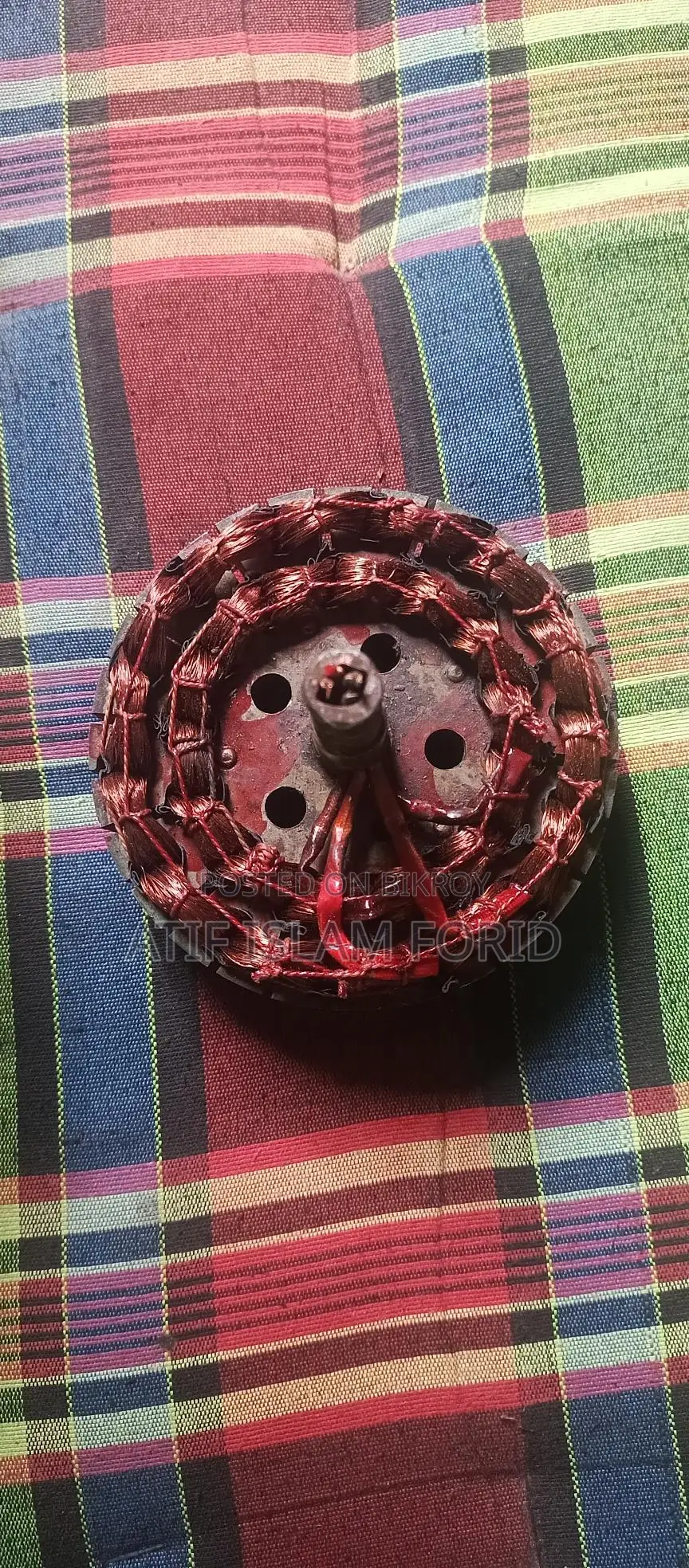স্বল্প খরচে ফ্যানের কয়েল বাধা হয়