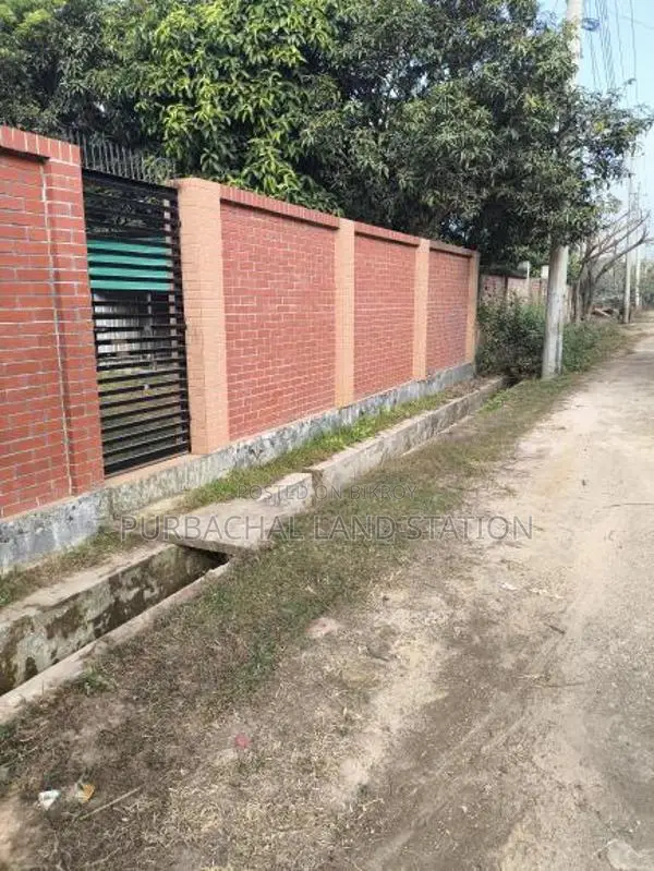 Sector: 25, Corner 7.5 Katha Plot on Main Road for Sale, RAJUK Purbachal