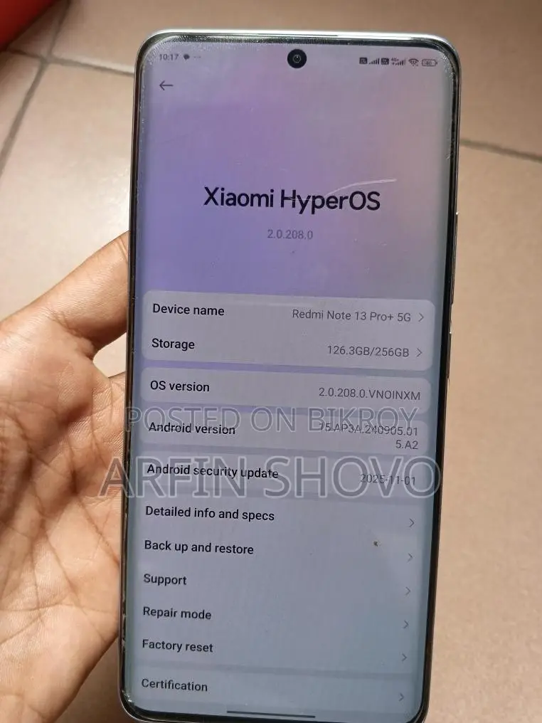 Xiaomi Redmi Note 13 Pro Plus (Used)