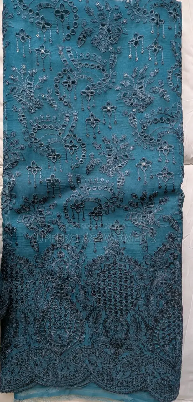 Original Pakistani Organza Three Piece (Free Delivery on First Order)