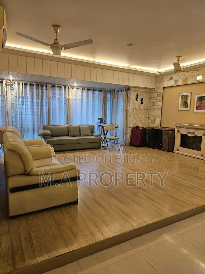 Luxury 5-Bed 6500sqft Fully Furnish Apartment Rent in Gulshan