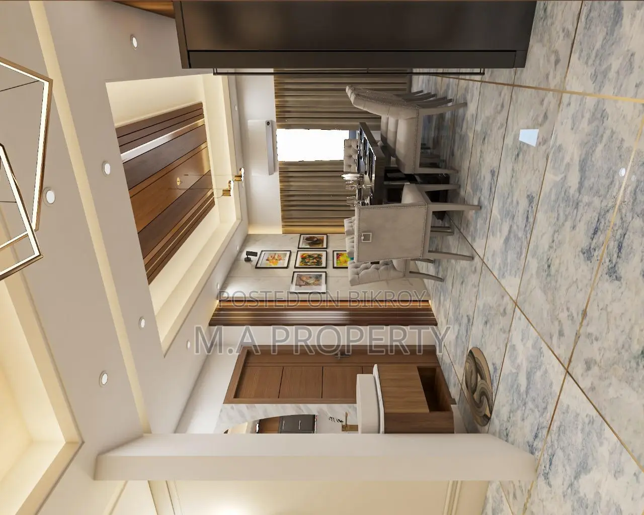 Luxury 5-Bed 6500sqft Fully Furnish Apartment Rent in Gulshan