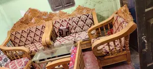 Akashmoni wooden sofa set for sale, Location - Postogola Bridge, Old Dhaka