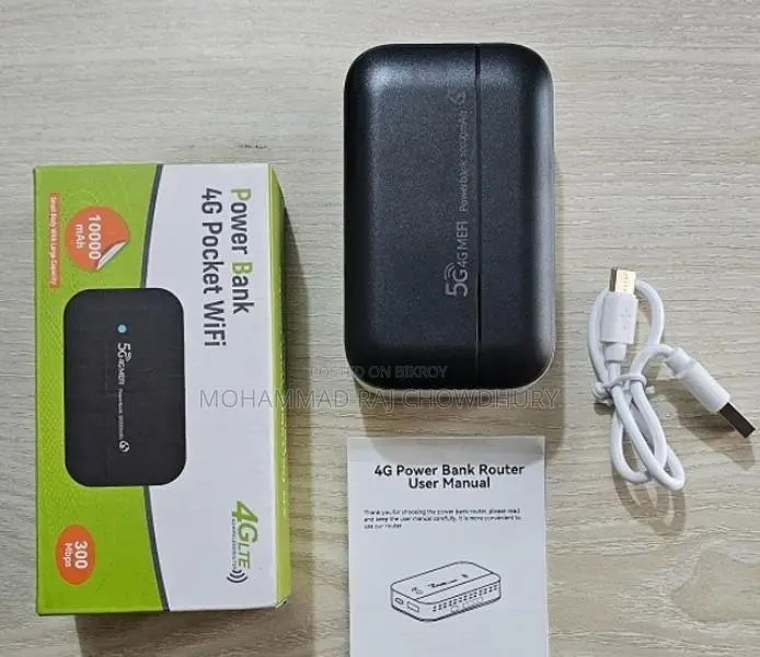 New 5G WIFI Pocket Router 10000mah Power Bank