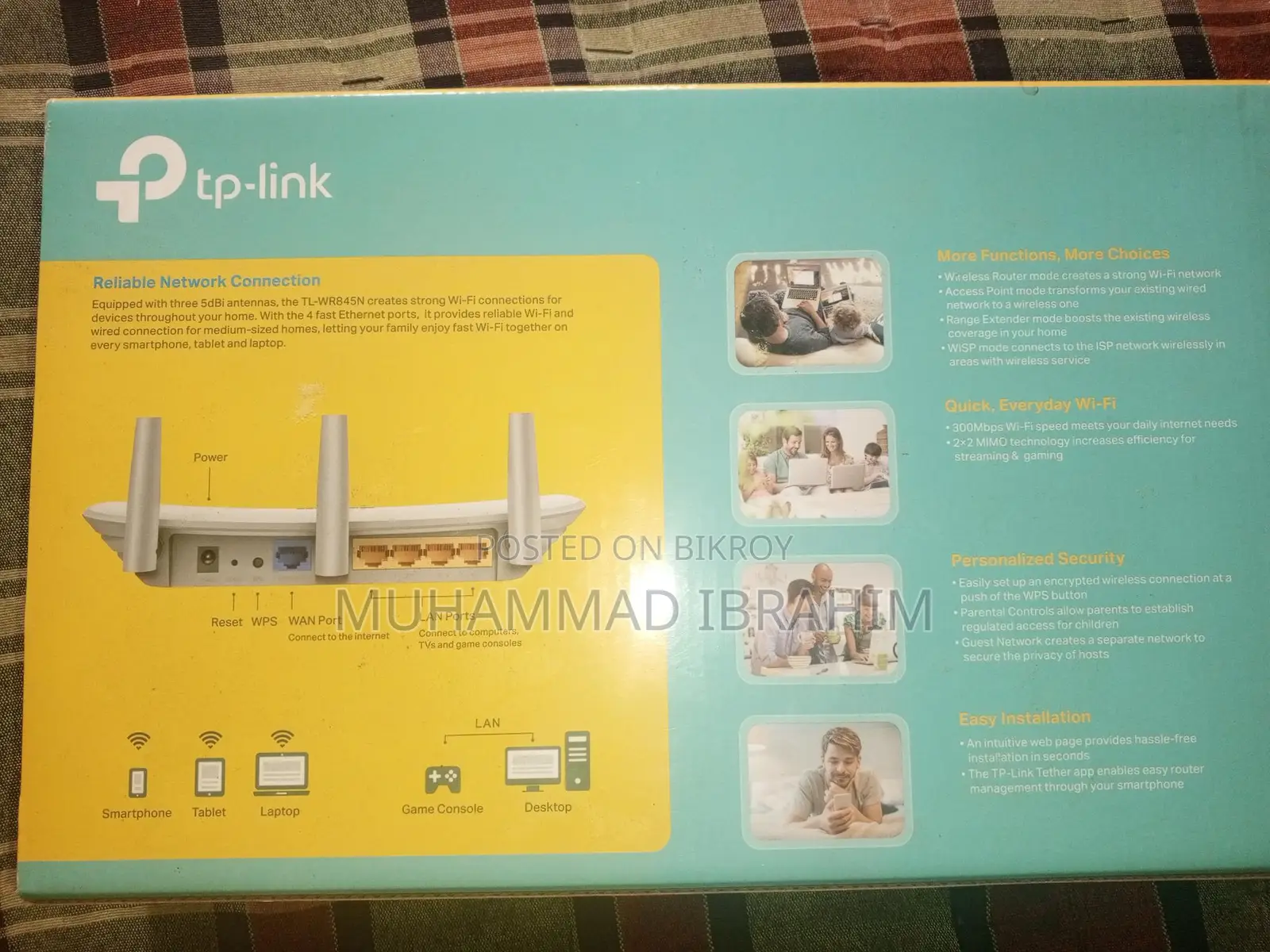Tp-Link Router Tl-wr845n