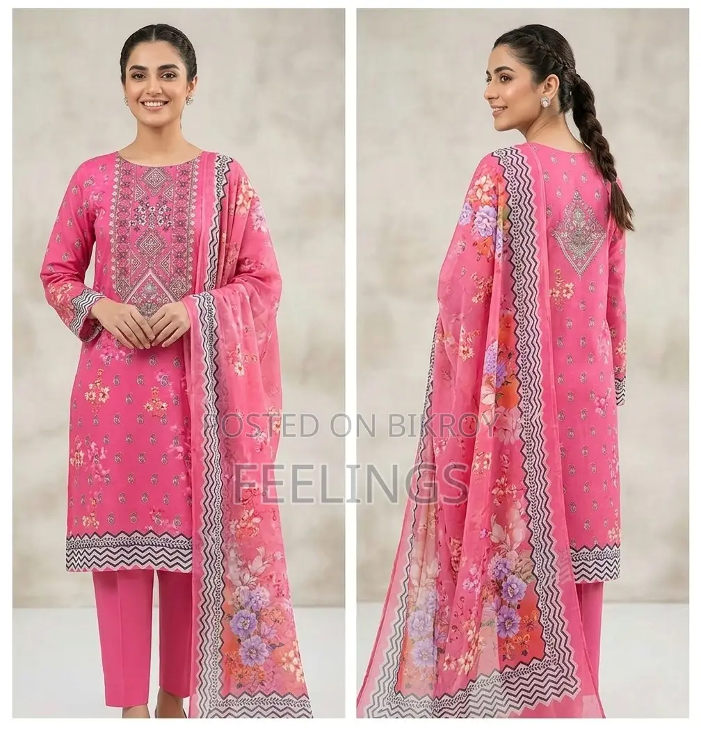 Luxurious 100% Cotton Three-Piece Set