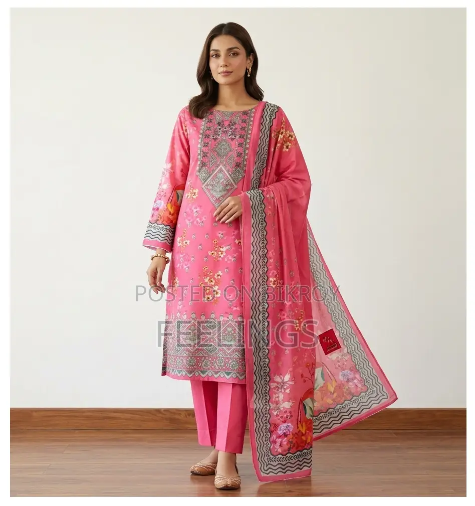 Luxurious 100% Cotton Three-Piece Set