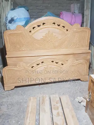 আকাশমনি কাটের আড়াই ইঞ্চি সেমি বক্স খাট