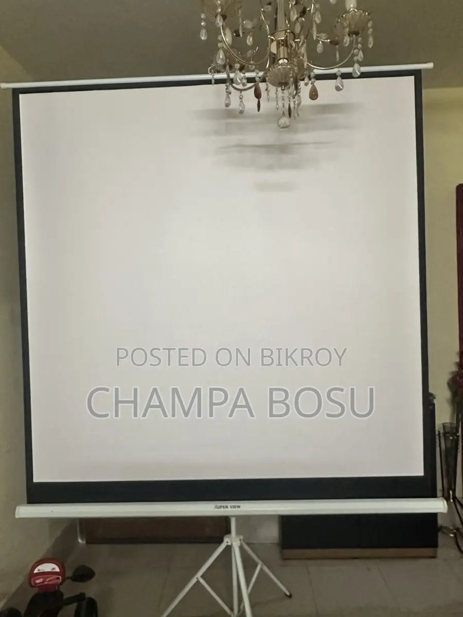 স্ট্যান্ডসহ পোর্টেবল প্রজেক্টর স্ক্রিন