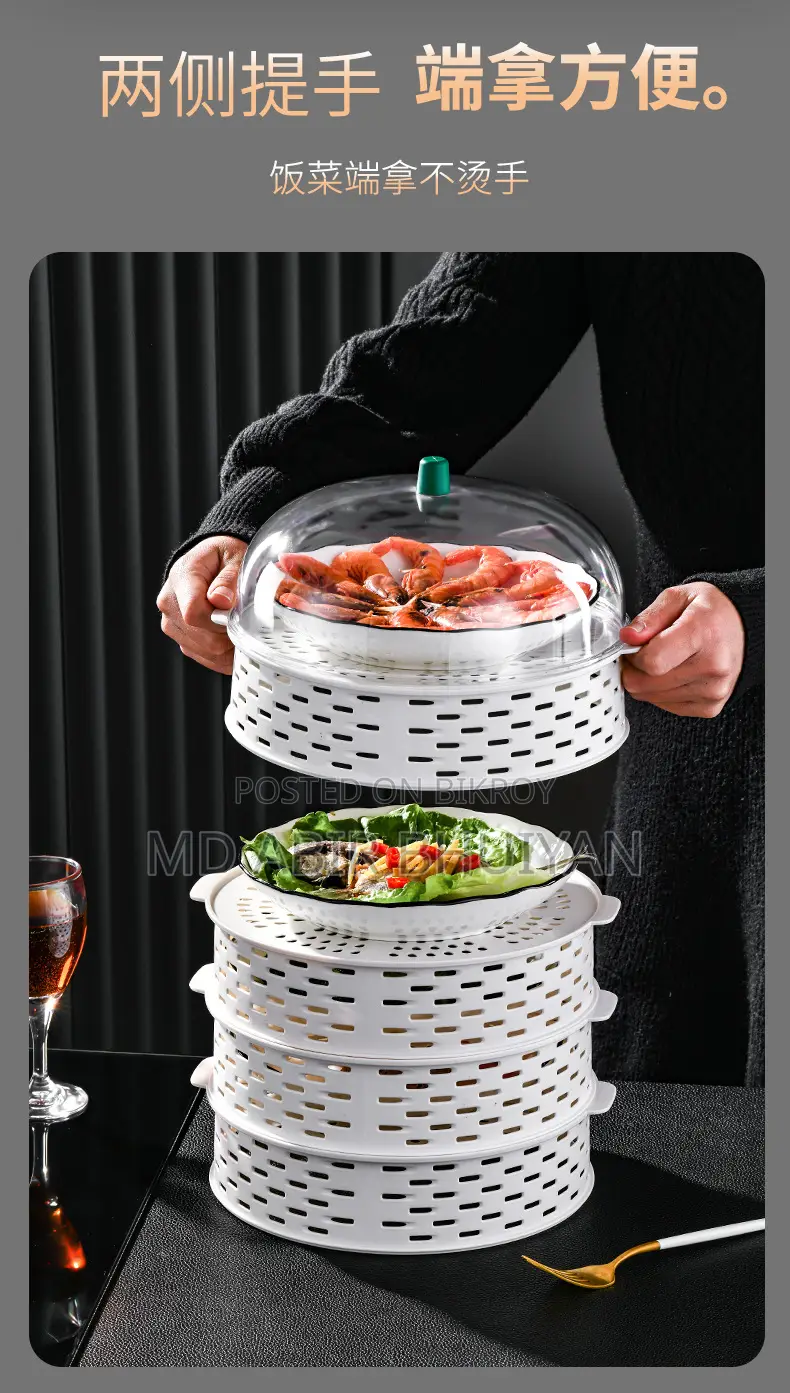 5-Layer Dining Table Food Cover