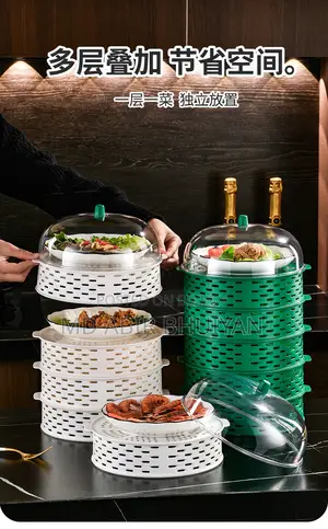 5-Layer Dining Table Food Cover