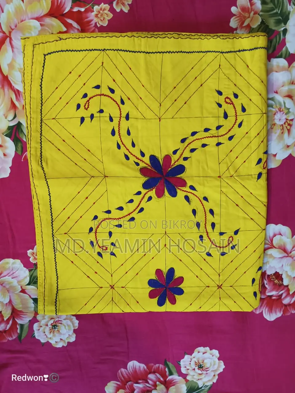 বেড কভার/নকশি কাঁথা