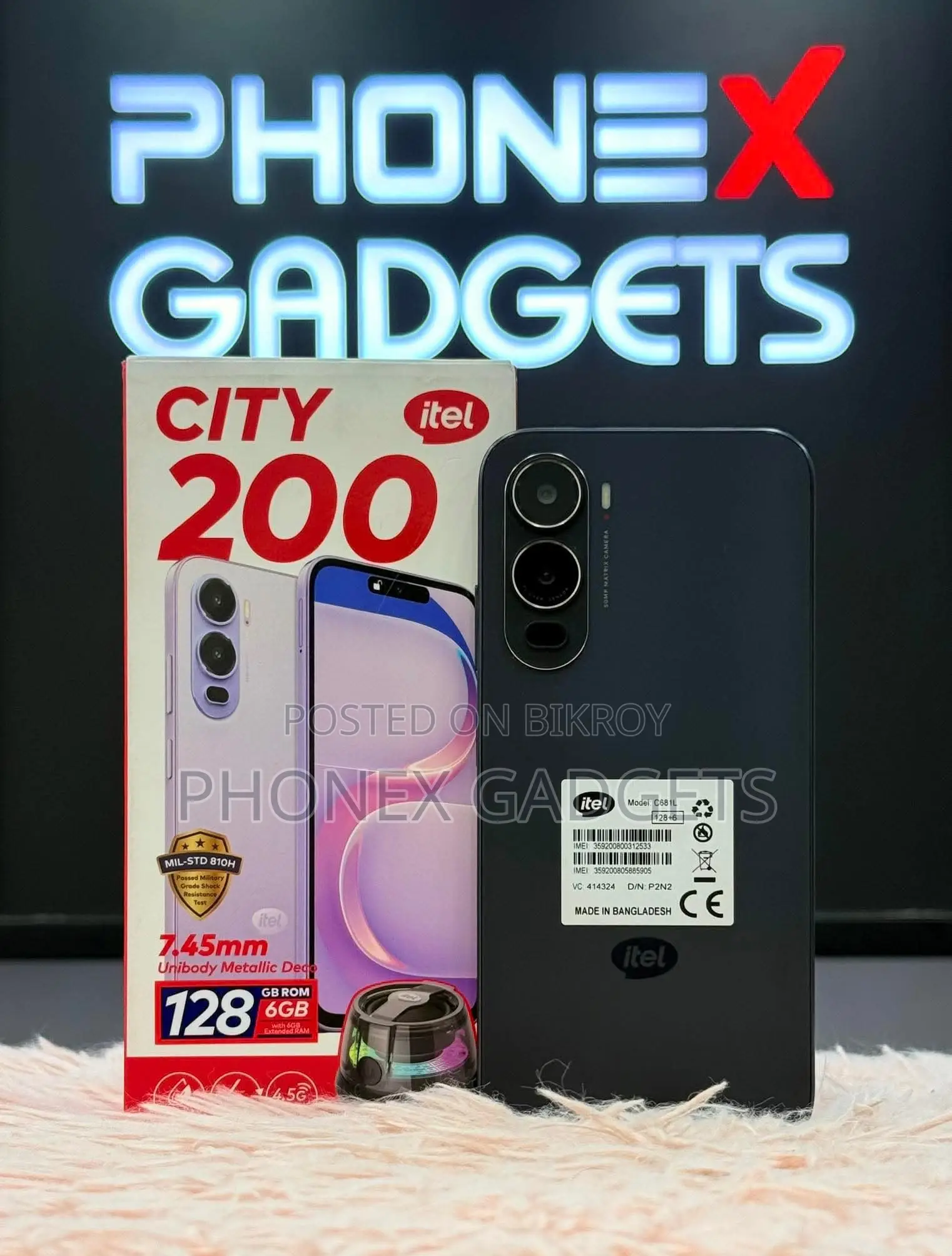 Itel CITY 200 (Used)