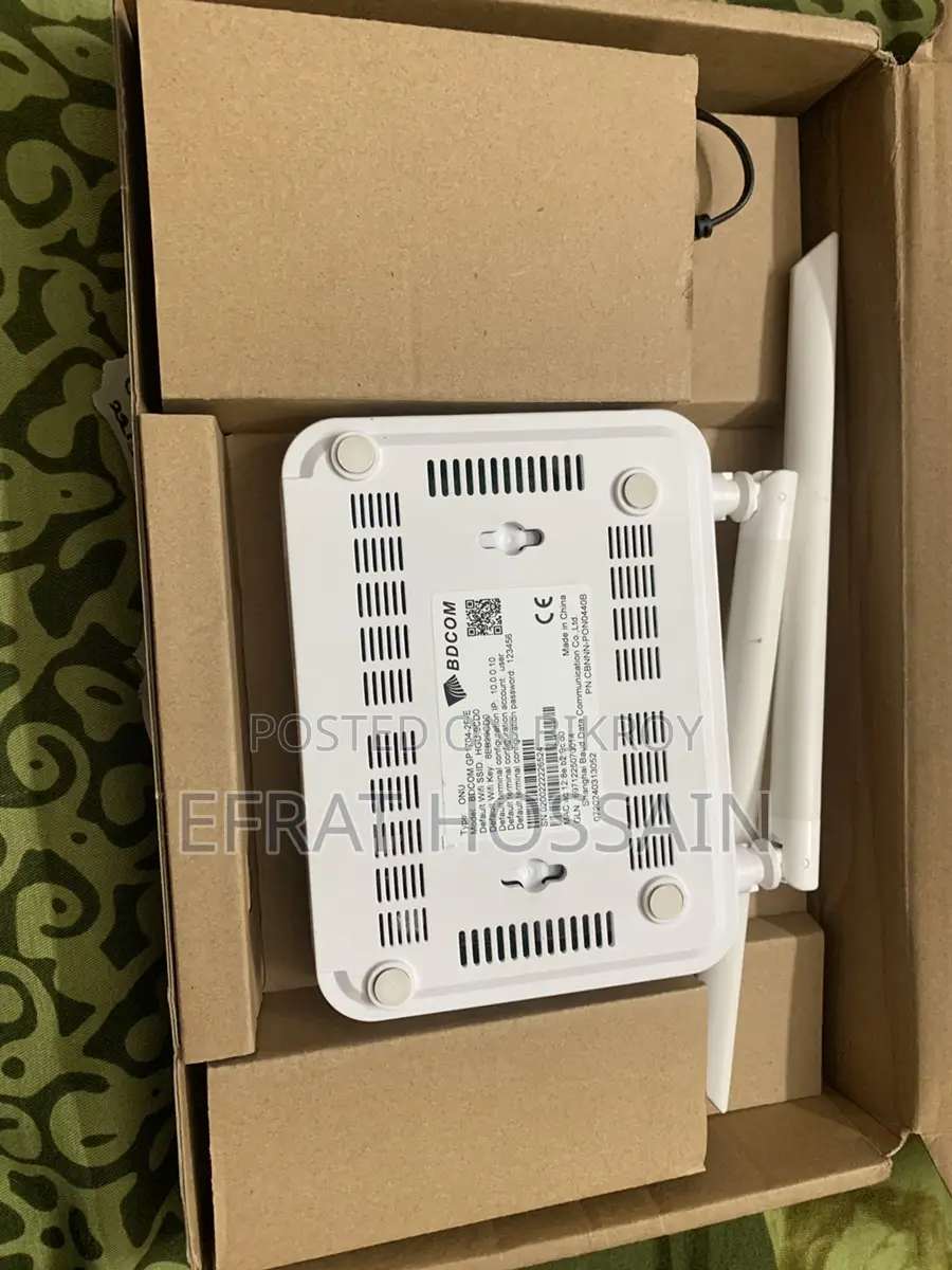 Brand New ONU + Router