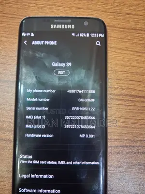 Samsung Galaxy S9 6/64 (Used)