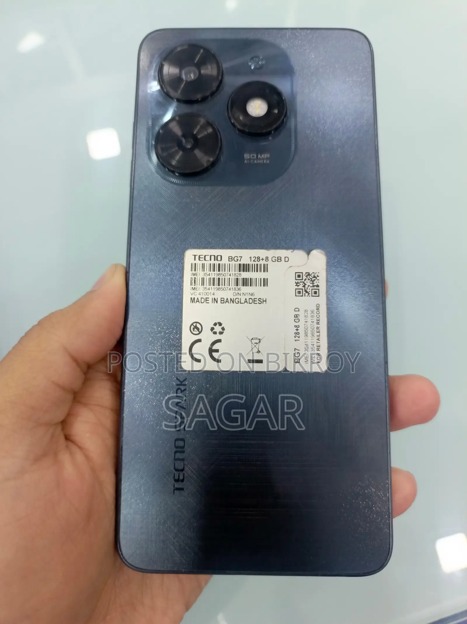 Tecno Spark Go 8 128 GB (Used)